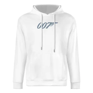007 James bond England Special Agent movie Spionase European Size Men Hoodie