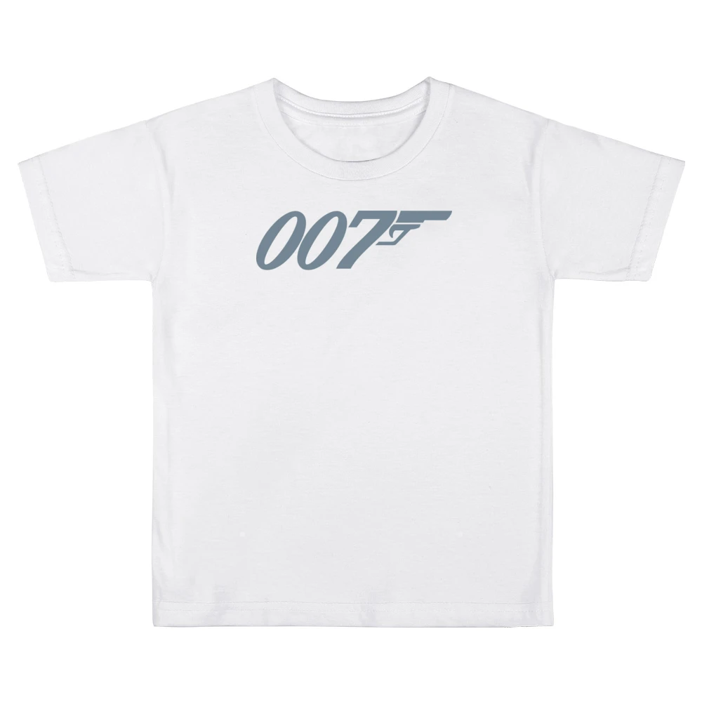 007 James bond England Special Agent movie Spionase Kids Boys Girls T-Shirt