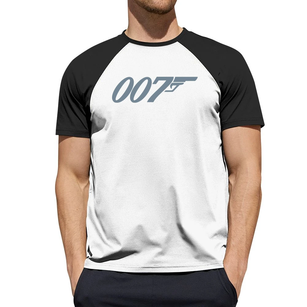 007 James bond England Special Agent movie Spionase Men Short Sleeve T-Shirt