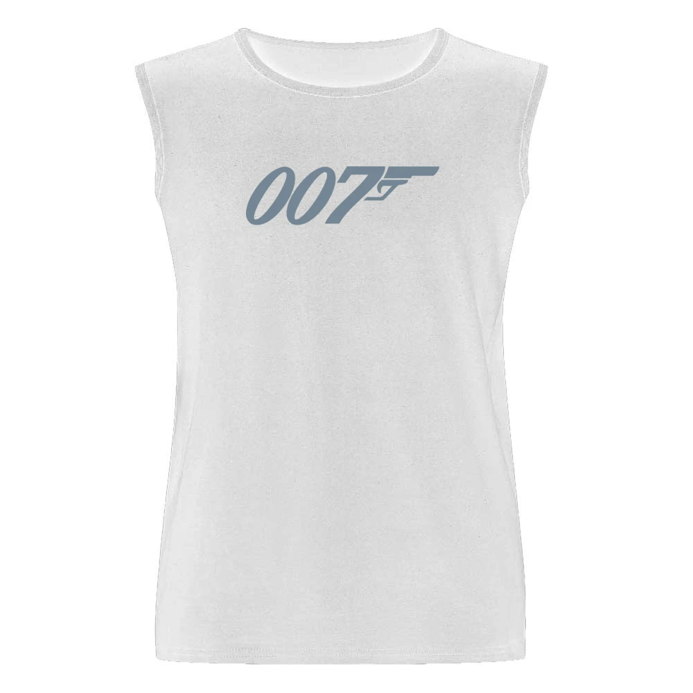 007 James bond England Special Agent movie Spionase Men Sleeveless T-Shirt