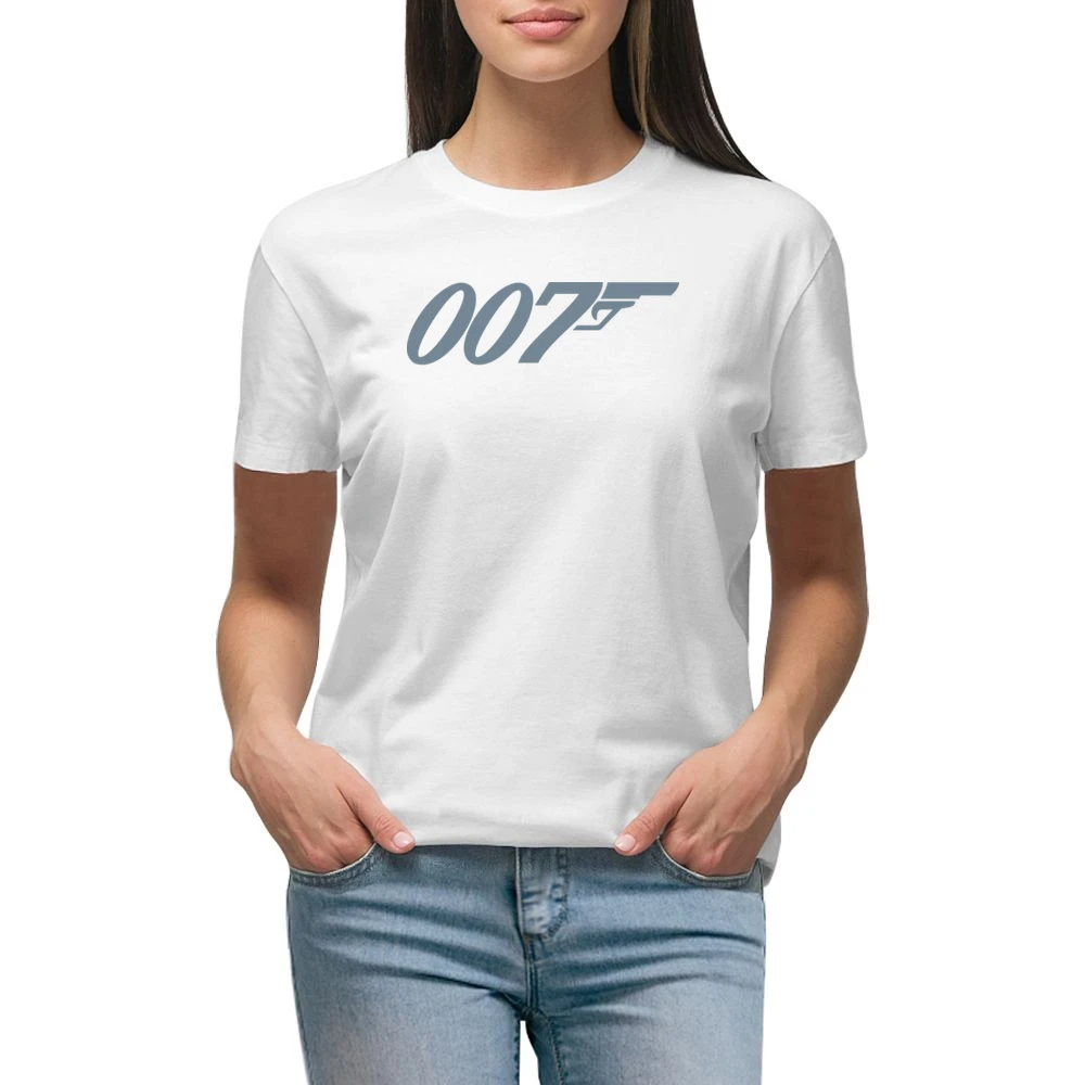 007 James bond England Special Agent movie Spionase Premium Women Ladies T-shirt