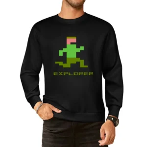 8 Bit Bombs Video Game Retro 80s European Size Pullover Sweater