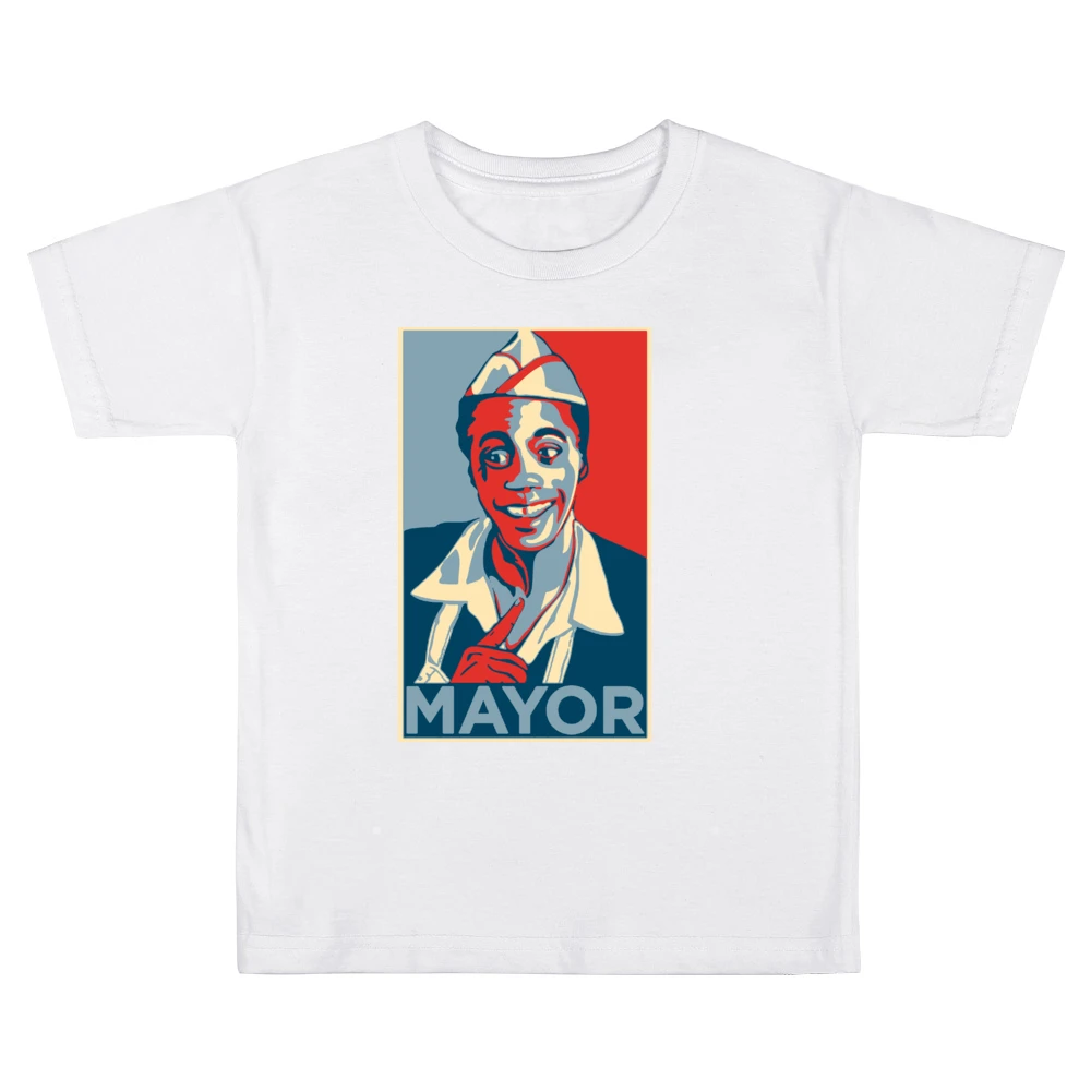 80's Classic -Back to the Future - Mayor Goldie Wilson Hope Kids Boys Girls T-Shirt