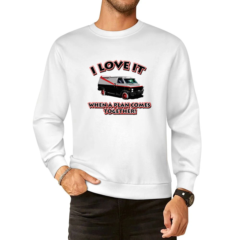 A Team Movie Plan Quote European Size Pullover Sweater