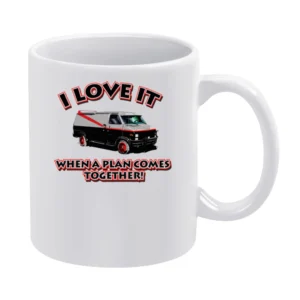A Team Movie Plan Quote White Mug