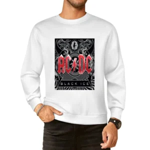Ac Dc Black Ice Tshirt (all Styles And Colors Available) European Size Pullover Sweater
