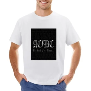 Ac Dc Tshirt Asian Size Men T-Shirt