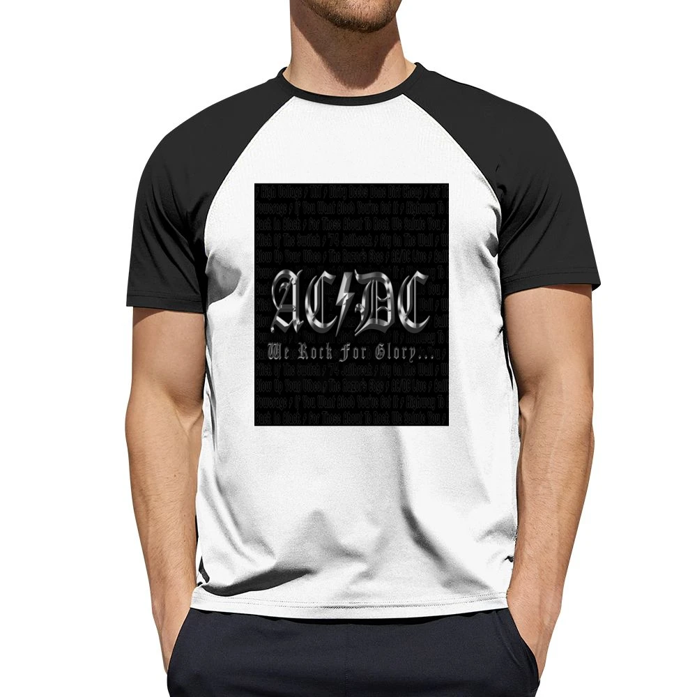 Ac Dc Tshirt Men Short Sleeve T-Shirt