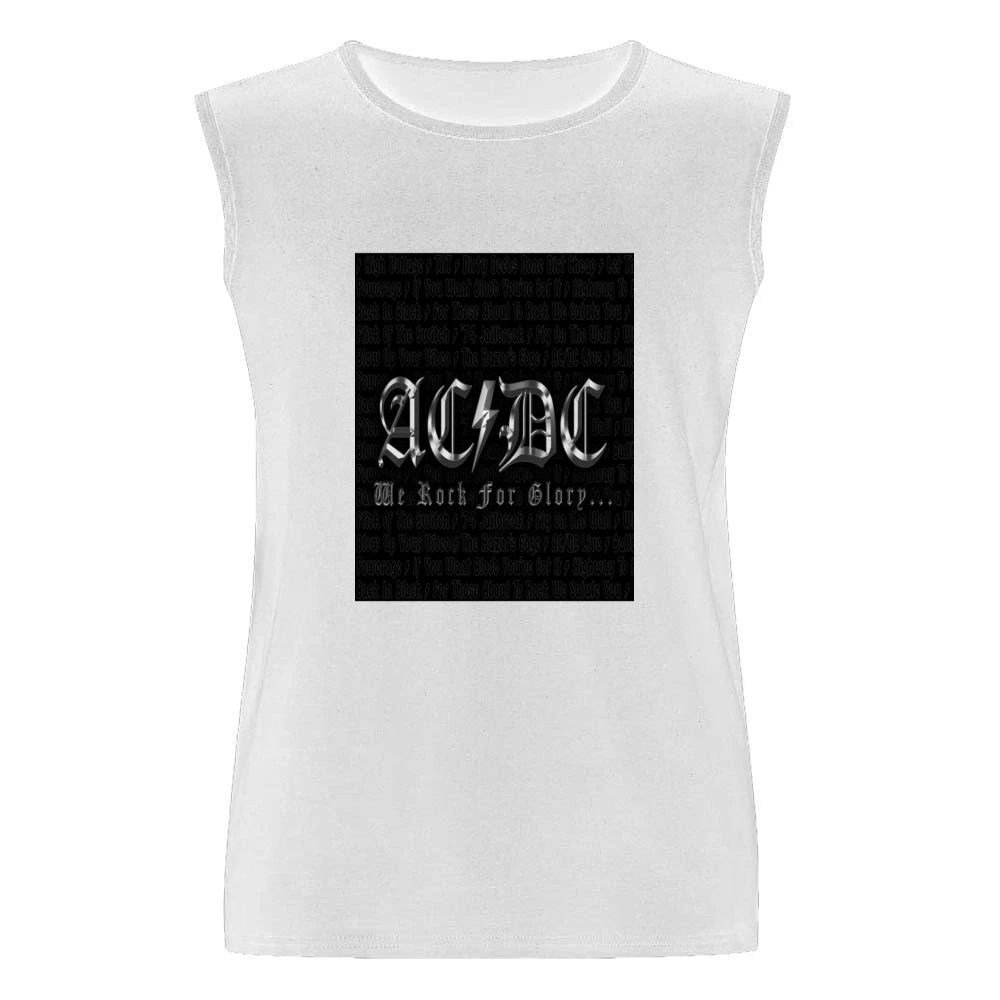 Ac Dc Tshirt Men Sleeveless T-Shirt
