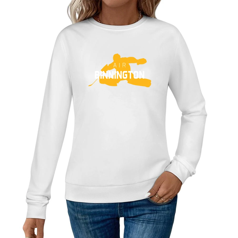 Air Binnington Jordan St Louis Hockey Goalie Champions Women Pullover Sweatshirt