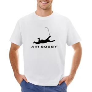 Air Bobby Orr Funny Boston Bruins Hockey Legend Sports Yellow Asian Size Men T-Shirt