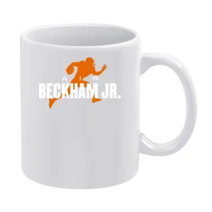 Air Odell Beckham Jr Obj Cleveland Football Fan Parody White Mug