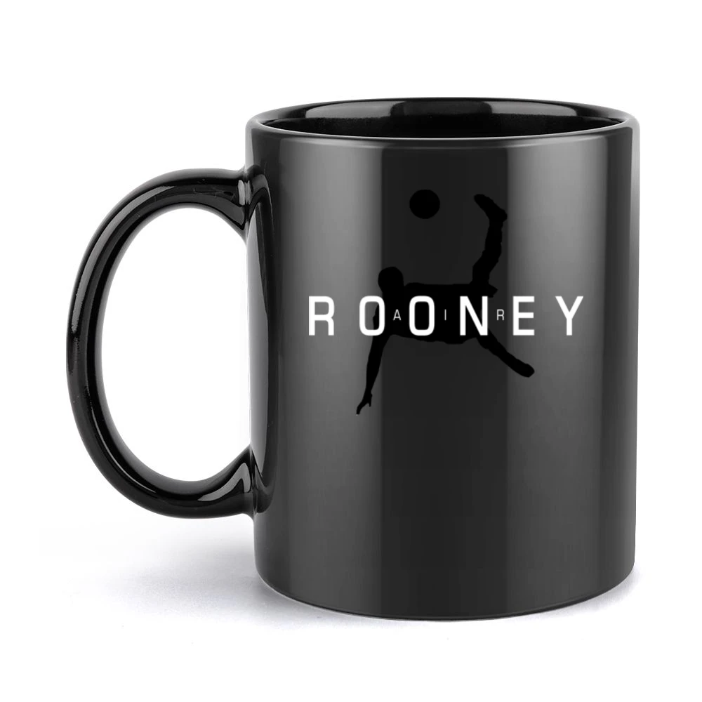 Air Wayne Rooney Funny Manchester United Soccer Sports Black Mug