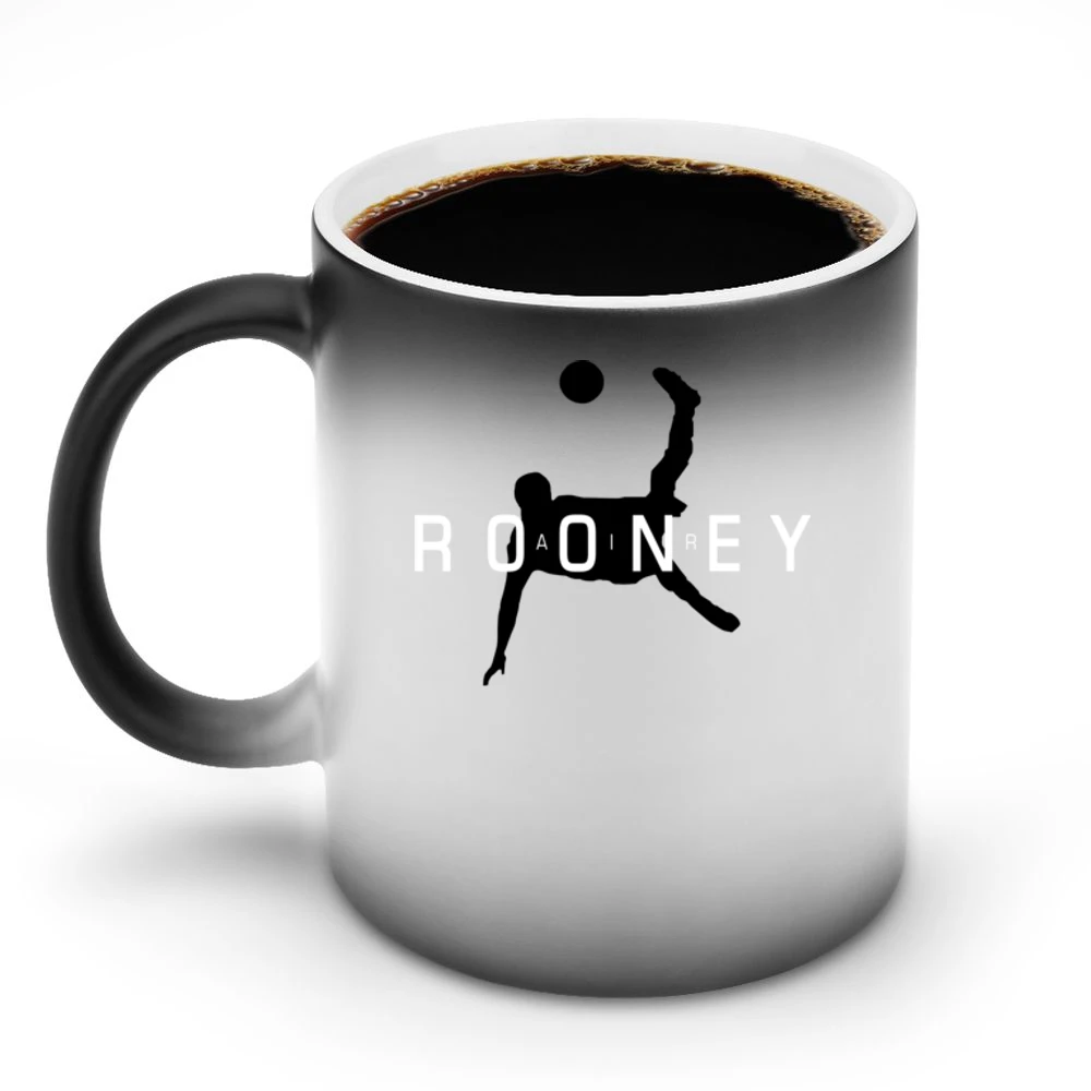 Air Wayne Rooney Funny Manchester United Soccer Sports Discoloration Mug