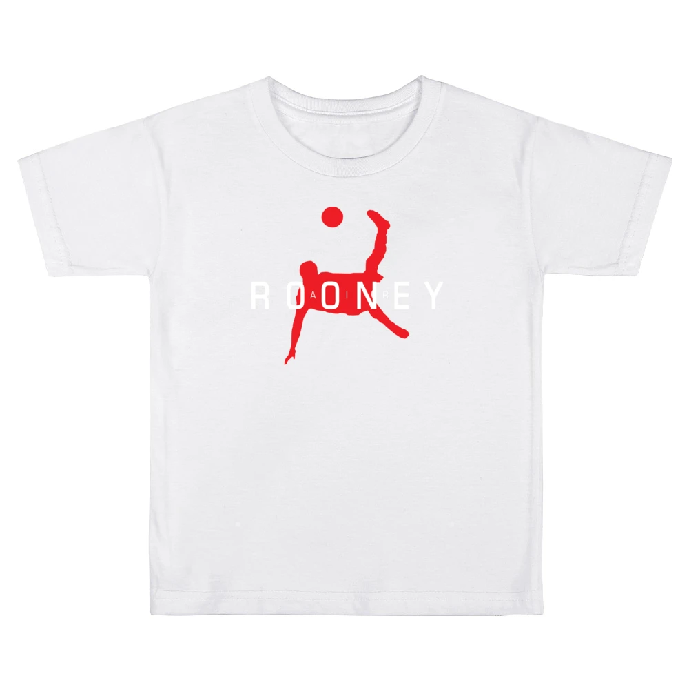 Air Wayne Rooney Funny Manchester United Soccer Sports Kids Boys Girls T-Shirt