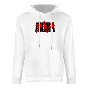 Akira Katsuhiro Otomo cyberpunk manga post-apocalyptic Neo-Tokyo Lligh European Size Men Hoodie