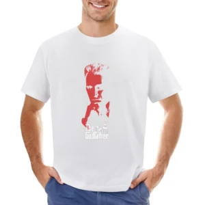 Al Pacino the God Father Movi Corleone Michael Asian Size Men T-Shirt