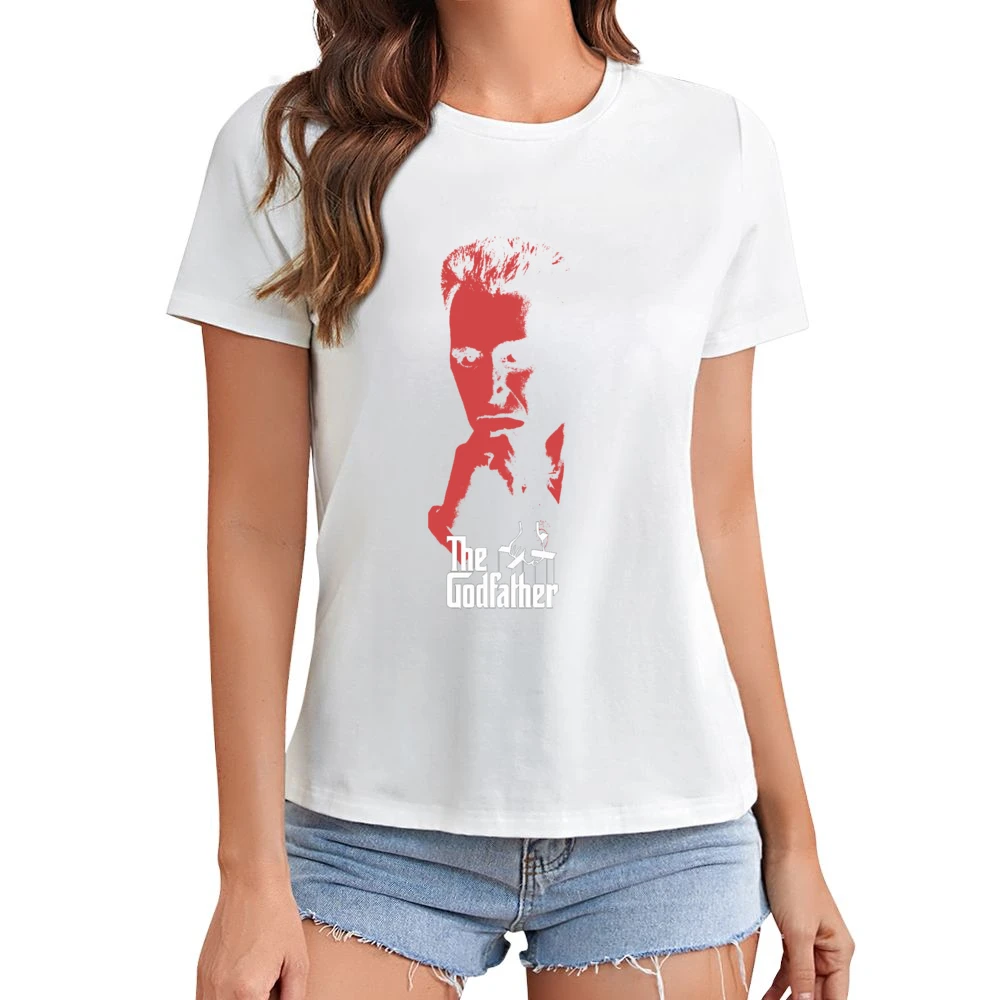 Al Pacino the God Father Movi Corleone Michael Asian Size Women Ladies T-shirt