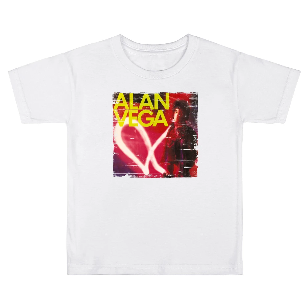 Alan Vega Alan Vega Album Cover Distressed Image Kids Boys Girls T-Shirt
