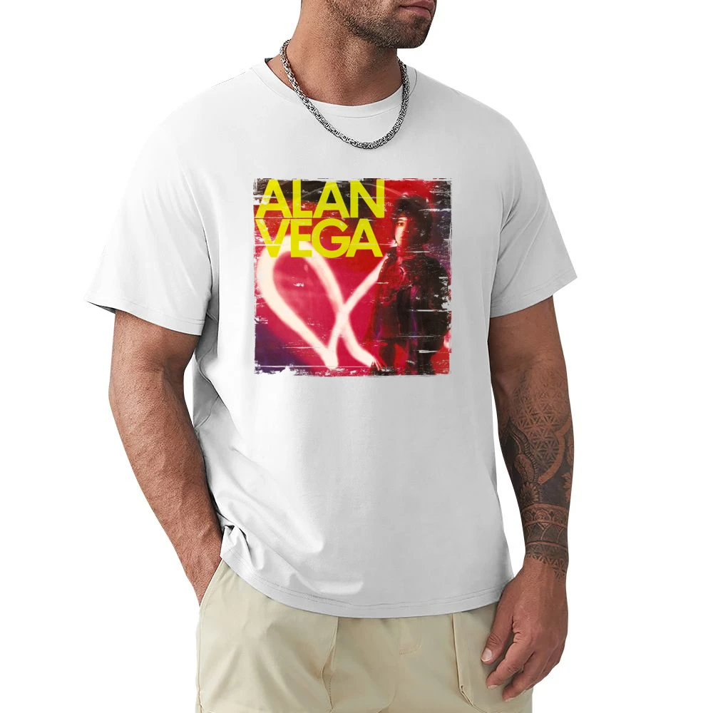 Alan Vega Alan Vega Album Cover Distressed Image Premium Men T-shirt