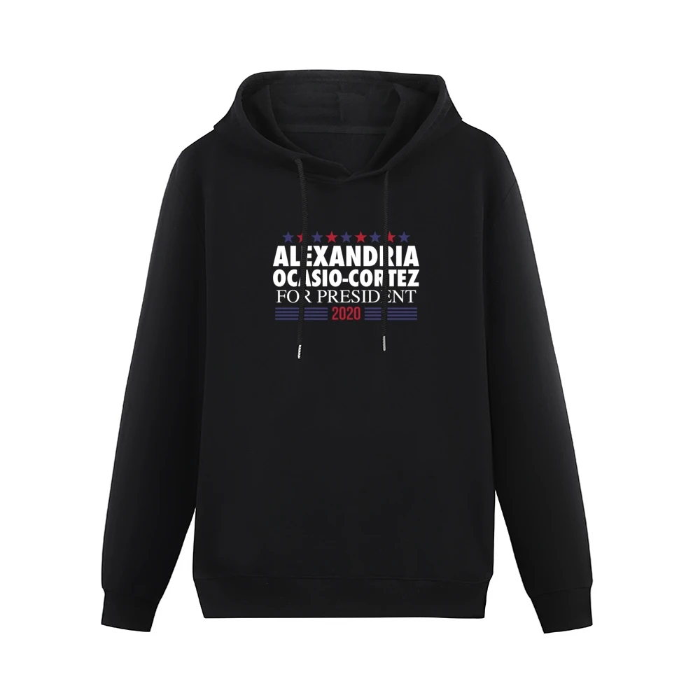 Alexandria Ocasio Cortez For President 2020 Female Democrat American P Men Hoodie Without Pocket