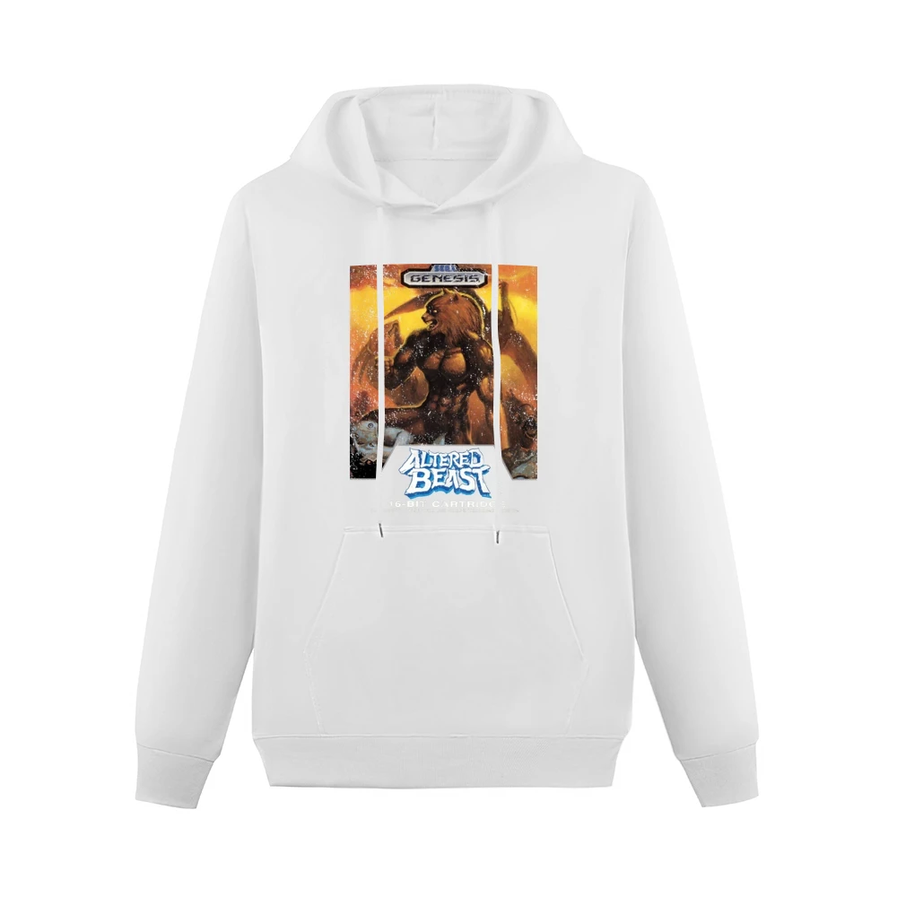Altered Beast Sega Genesis Old School Retro Video Game Fan Distressed Men Hoodie With Pocket