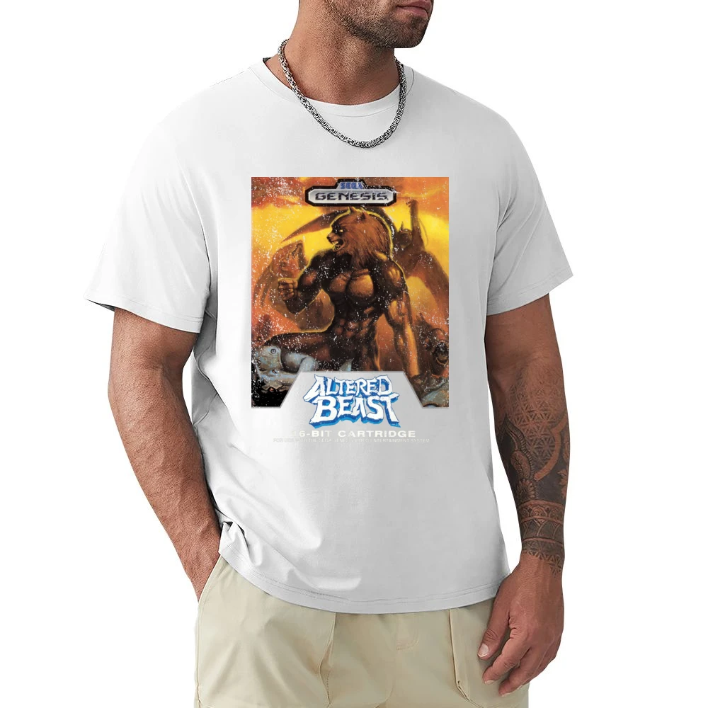 Altered Beast Sega Genesis Old School Retro Video Game Fan Distressed Premium Men T-shirt
