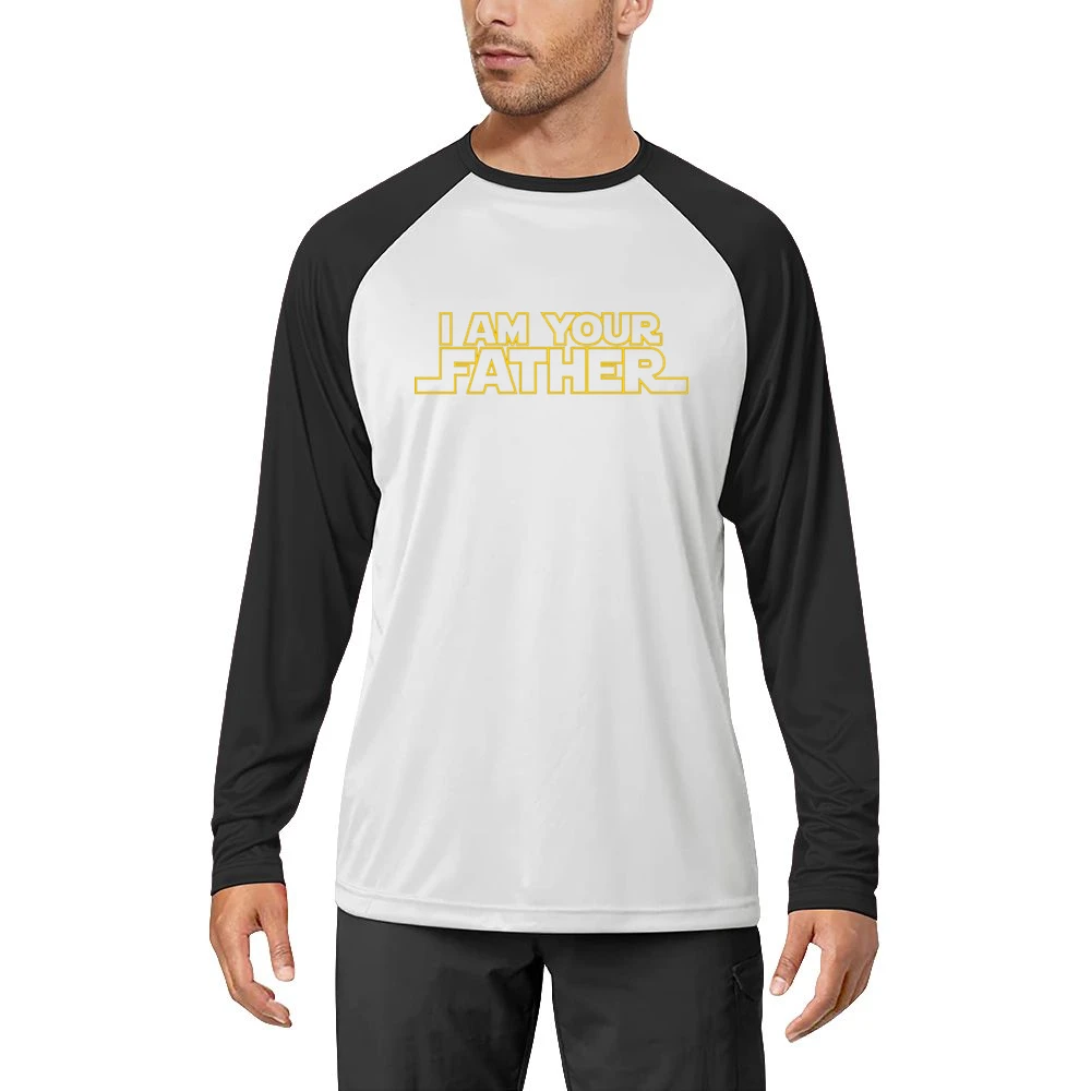 Anakin Skywalker to Luke as Darth Vader Star Wars I am your father T S Men Long Sleeve T-Shirt