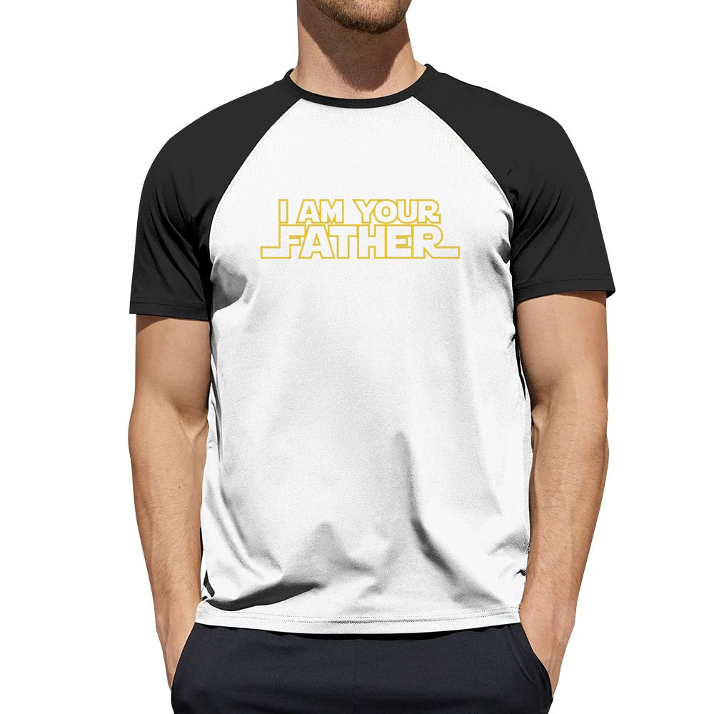 Anakin Skywalker to Luke as Darth Vader Star Wars I am your father T S Men Short Sleeve T-Shirt