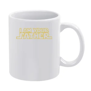 Anakin Skywalker to Luke as Darth Vader Star Wars I am your father T S White Mug