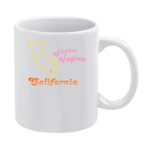 Anchorman San Diego Whale White Mug