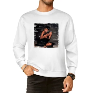Anita Baker Rapture Album Cover Distressed Image European Size Pullover Sweater