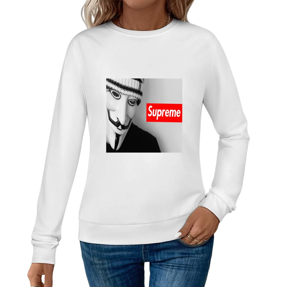Anonymous Swag Tshirt Women Pullover Sweatshirt