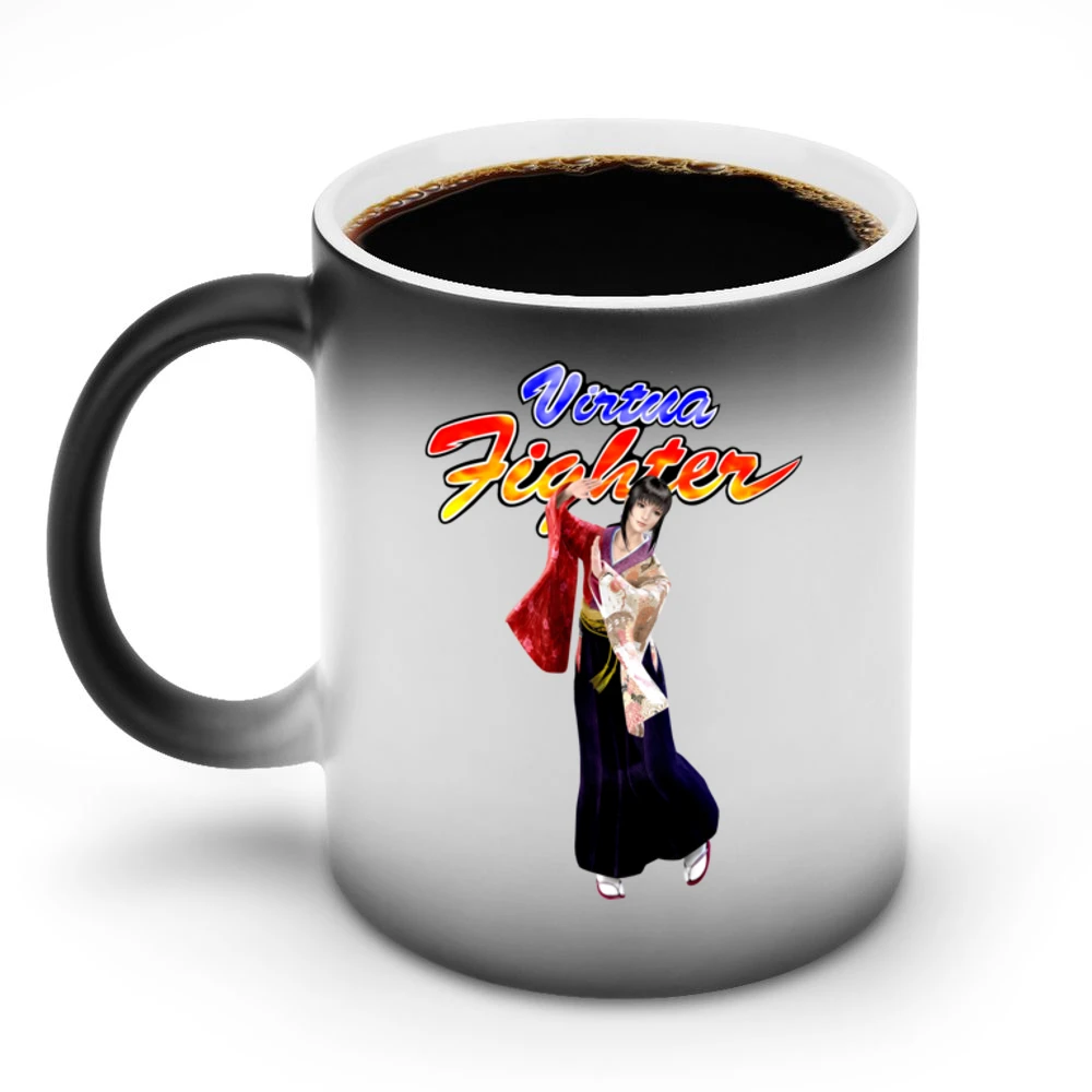 Aoi Umenokoji Virtua Fighter Arcade Fighting Retro Video Game Characte Discoloration Mug