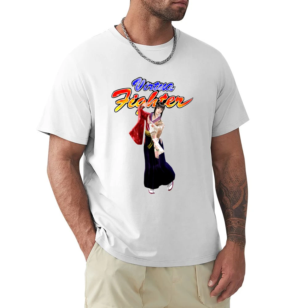 Aoi Umenokoji Virtua Fighter Arcade Fighting Retro Video Game Characte Premium Men T-shirt