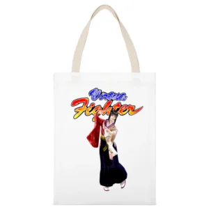 Aoi Umenokoji Virtua Fighter Arcade Fighting Retro Video Game Characte White Canvas Tote Shopping Bag