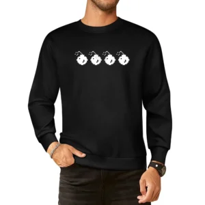 Apple 2 Computer Video Game Retro 80s European Size Pullover Sweater