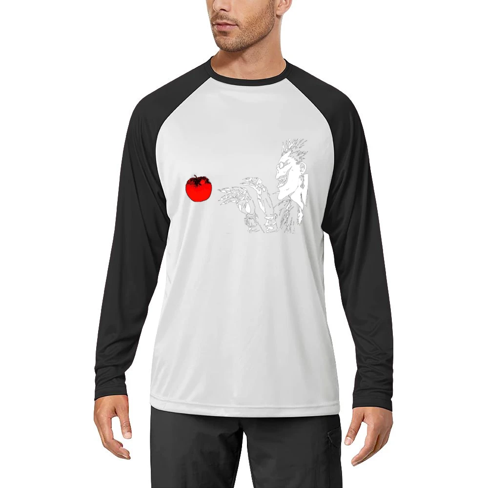 Apple ryuuk shinigami Death Note manga anime Men Long Sleeve T-Shirt