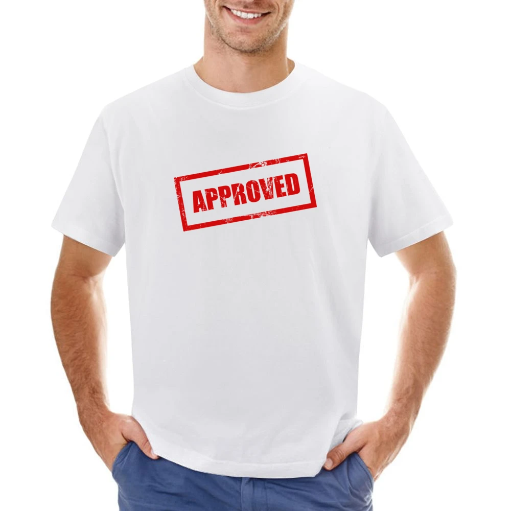 Approved Funny Asian Size Men T-Shirt