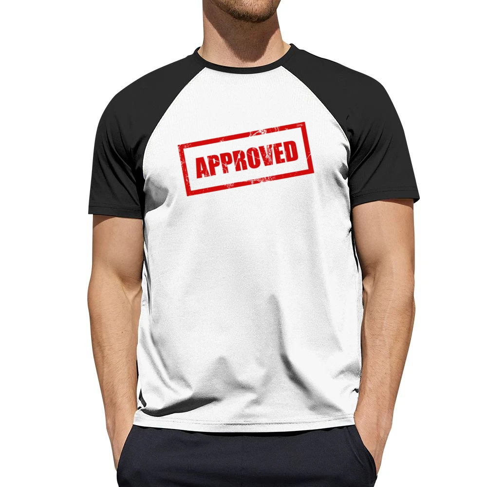 Approved Funny Men Short Sleeve T-Shirt