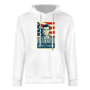 Archer American Hope Style Poster Fun Graphic European Size Men Hoodie