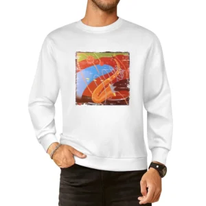 Arther Blythe Blythe Spirit Album Cover Distressed Image European Size Pullover Sweater