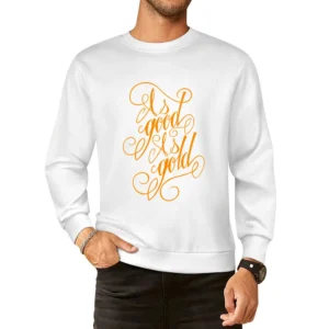 As Good as Gold European Size Pullover Sweater