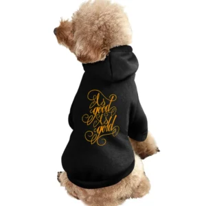 As Good as Gold Pet Apparel Clothes