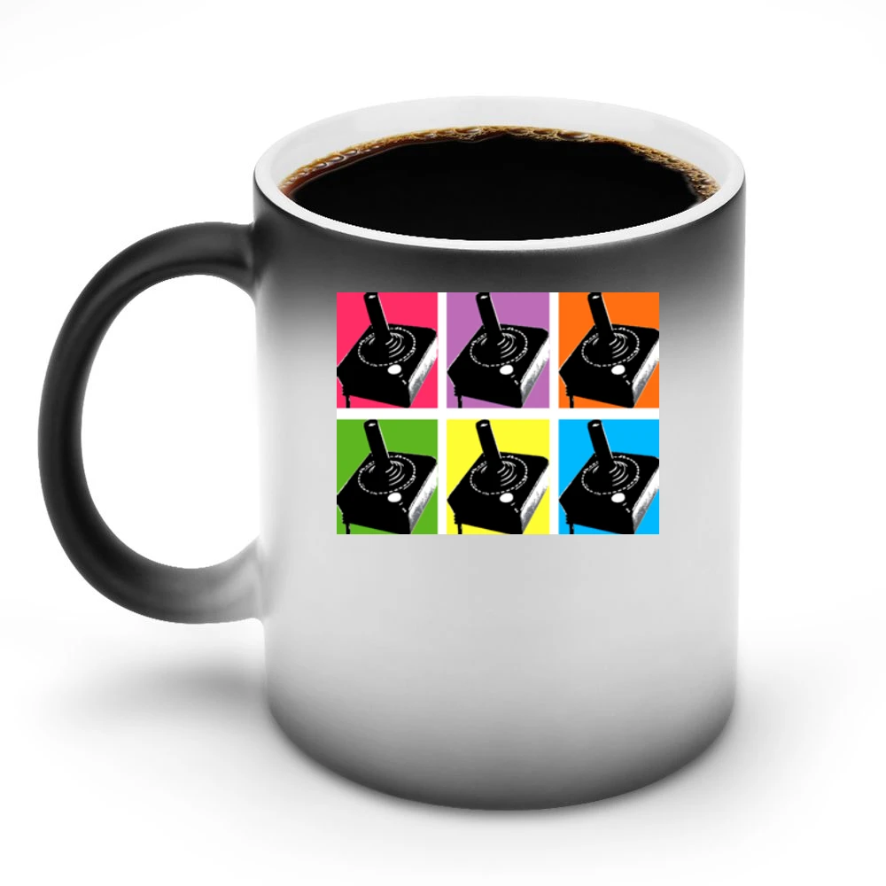 Asteroids Rock Retro Discoloration Mug
