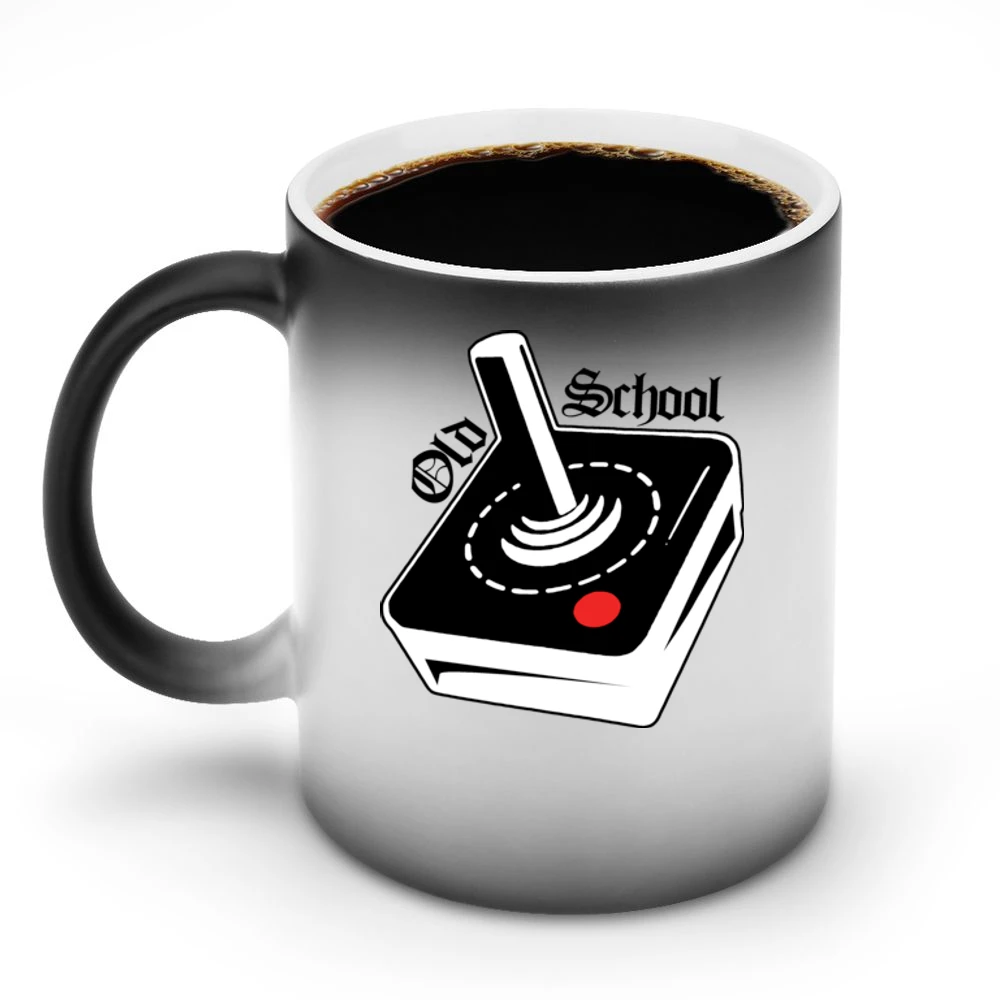 Atari Joystick Retro Discoloration Mug
