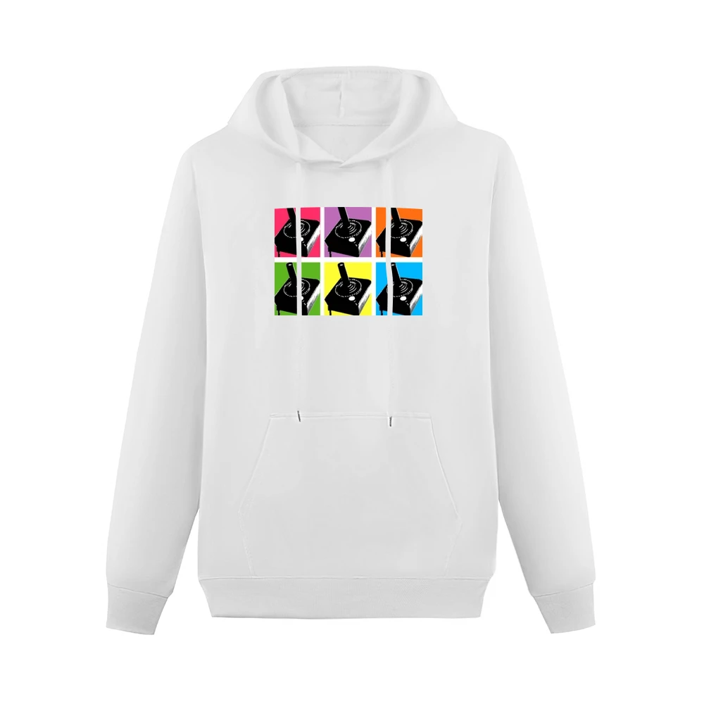 Atari Joystick Retro Men Hoodie With Pocket