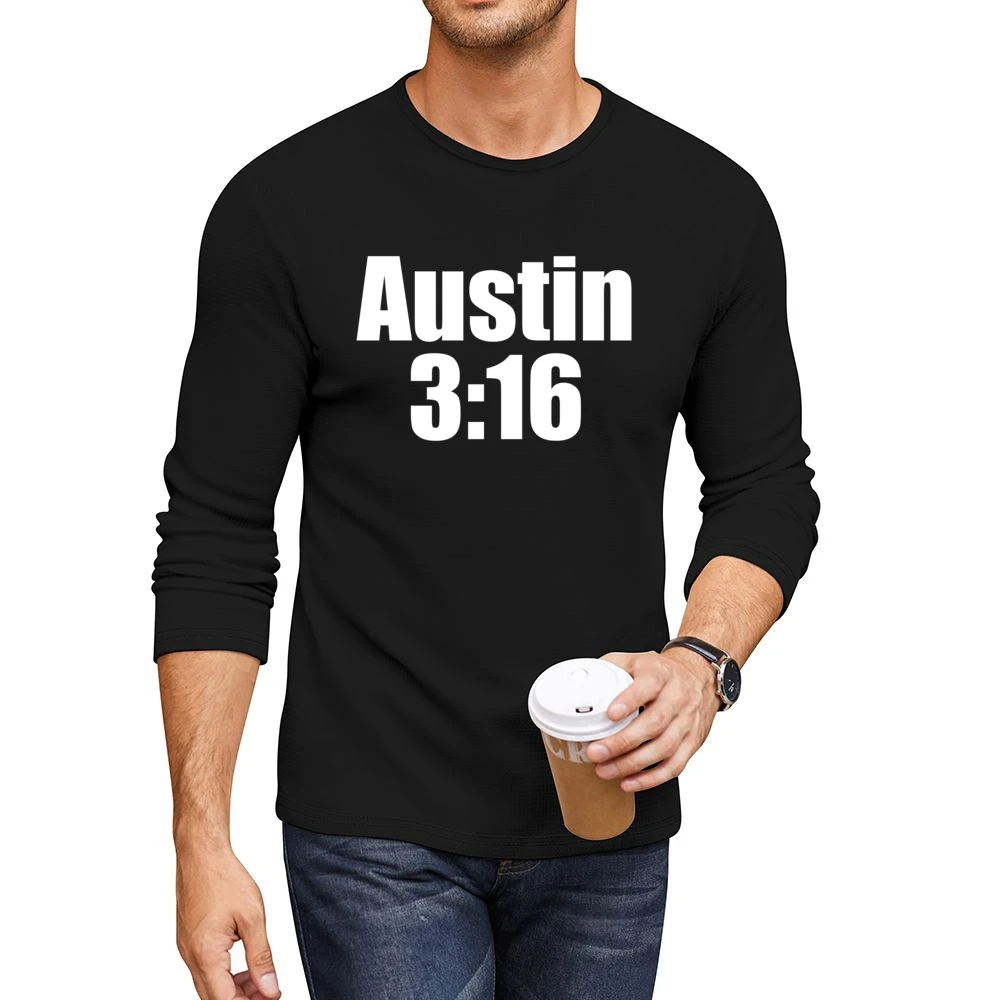 Austin Three Sixteen Wrestling Kevin Love Cleveland Basketball Champio Men CrewNeck Long Sleeve T-Shirt