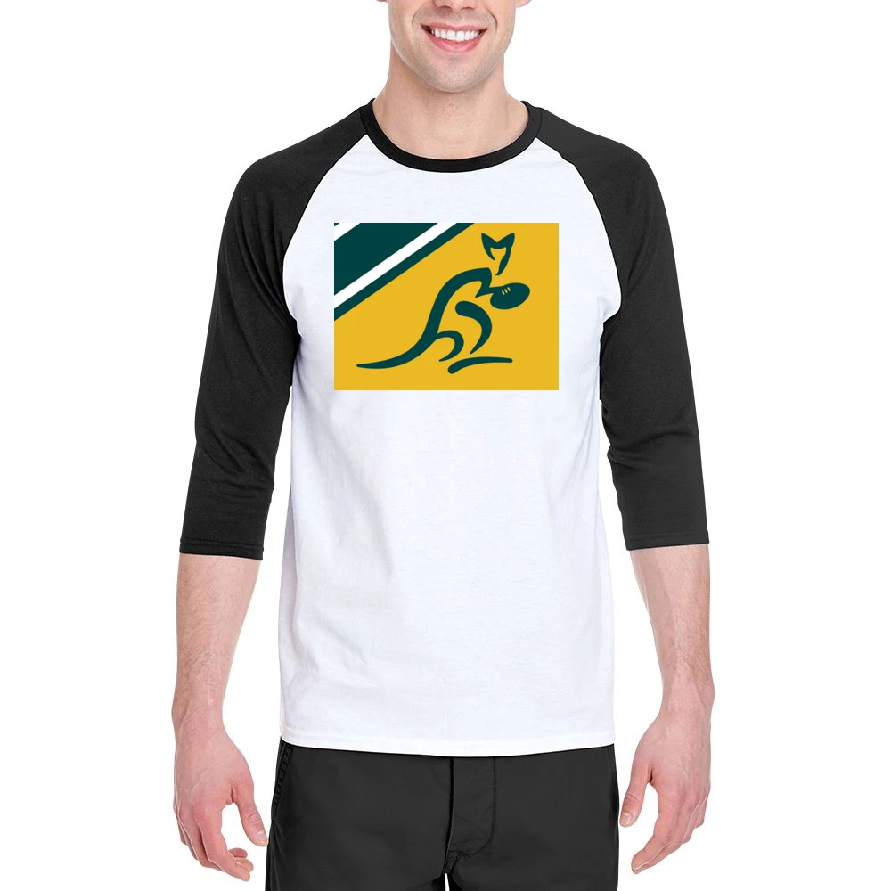 Australia Rugby Men 3/4 Sleeve T-Shirt
