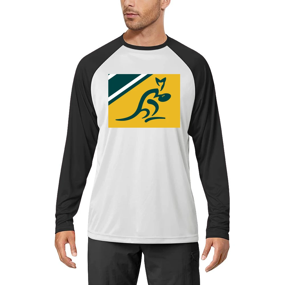 Australia Rugby Men Long Sleeve T-Shirt